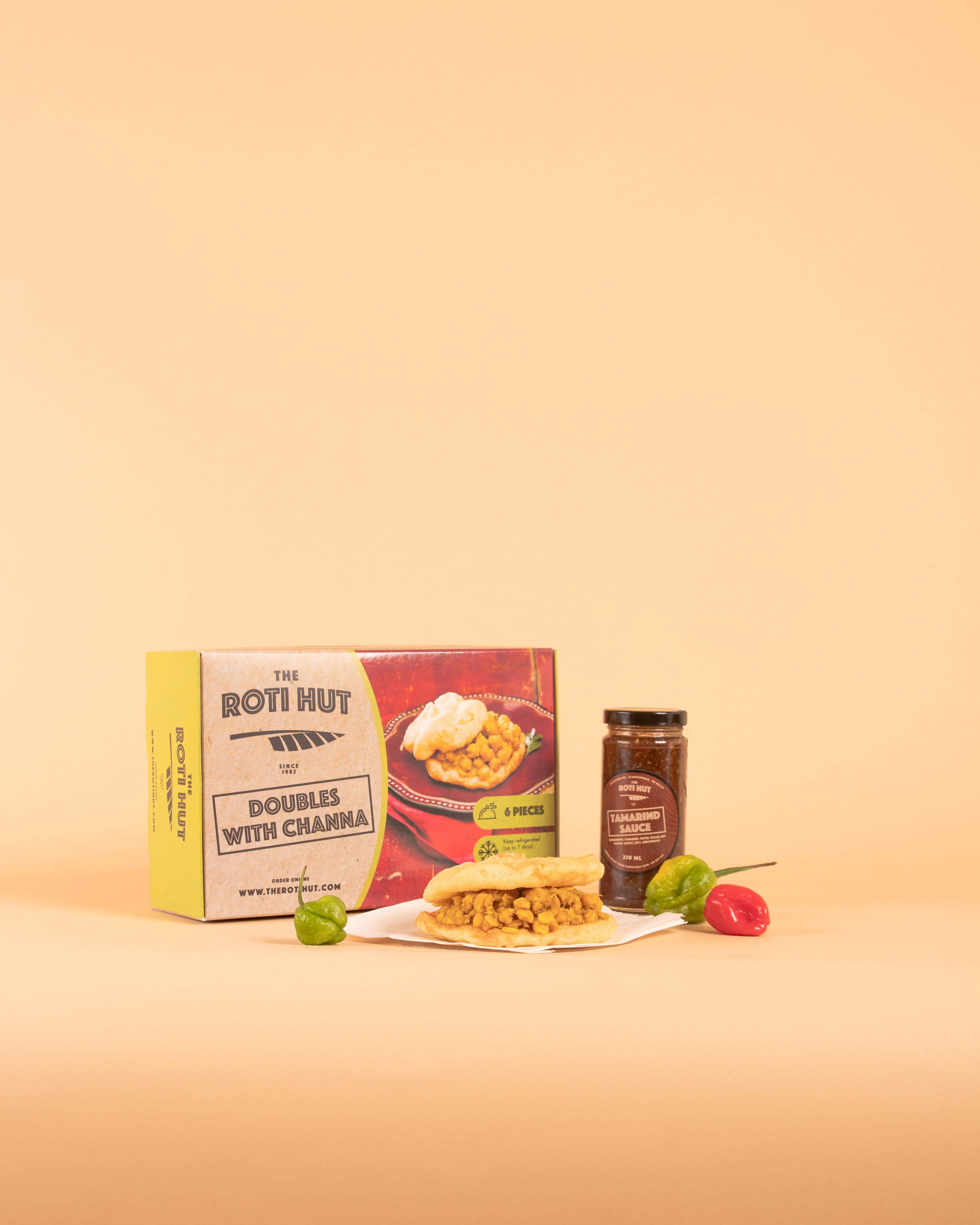 The Roti Hut Doubles with Channa wholesale product